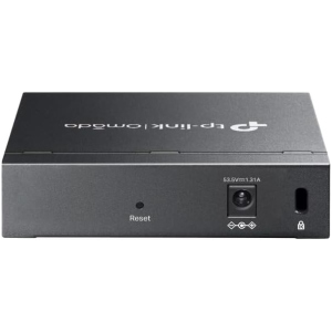 HUB SWITCH DI RETE TP-LINK ES205GP OMADA 5 PORTE GIGABIT CON 4 PORTE POE+ 65W EASY MANAGED, IN METALLO, FACILE GESTIONE DEL CLOUD, FUNZIONAMENTO SILENZIOSO, RISPARMIO ENERGETICO, PLUG & PLAY  VISITA LO STORE DI TP-LINK