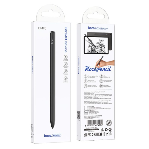 PENNA CAPACITIVA STILO ATTIVA HOCO GM115 COLORE NERO