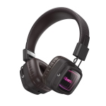 CUFFIE BLUETOOTH WIRELESS HOCO W72 BROWN MARRONI CON LED