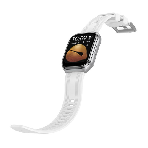 SMARTWATCH OROLOGIO SPORTIVO HOCO Y44 SILVER CON SCHERMO 1.83" FUNZIONE CHIAMATA | IMPERMEABILE IP68 - BLUETOOTH SUPPORTA VARIE MODALITA' SPORTIVE