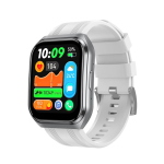 SMARTWATCH OROLOGIO SPORTIVO HOCO Y44 SILVER CON SCHERMO 1.83" FUNZIONE CHIAMATA | IMPERMEABILE IP68 - BLUETOOTH SUPPORTA VARIE MODALITA' SPORTIVE