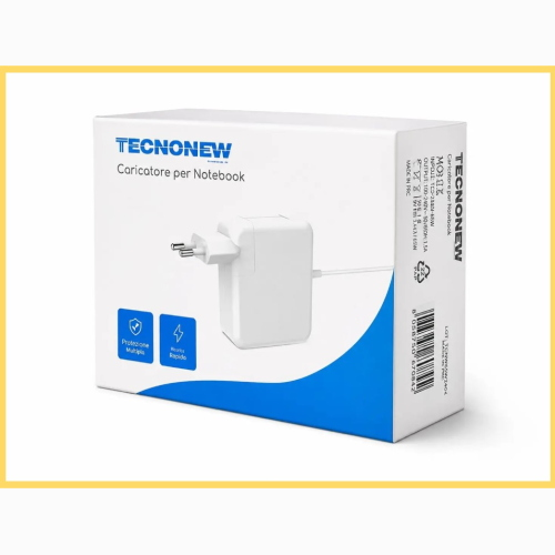 ALIMENTATORE COMPATIBILE UNIVERSALE VOLT AUTOMATICO TYPE-C 140W TECNONEW TN-A14001-140W 28V 5A CAVO 1.80 METRI