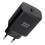 ALIMENTATORE CARICABATTERIE PER TELEFONO TYPE-C AVS (IPHONE 17/18 PRO/PRO MAX) SFC2.0 3A 60W BLUE STAR TFB-SFC-60W NERO